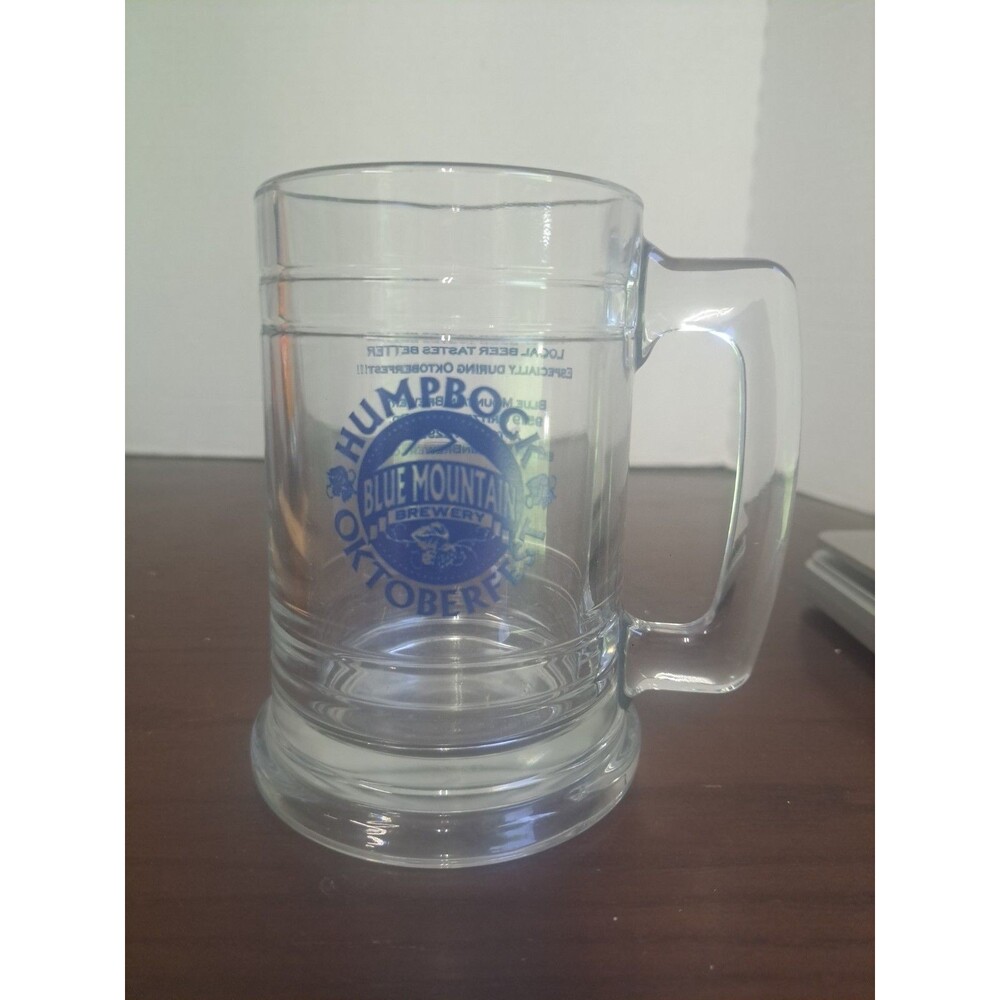 Blue Mountain Brewery Humpbock Oktoberfest Glass Beer Stein